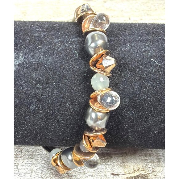 Coeur De Lion Rose Gold Hematite Crystal Bracelet Handmade Germany COA Gift Box - Picture 11 of 16